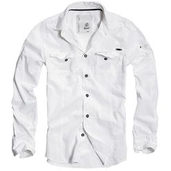 Brandit Košile SlimFit Shirt bílá XL