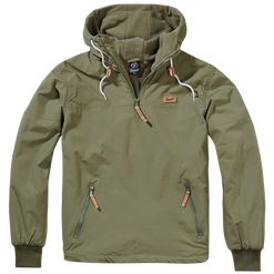 Brandit Bunda Windbreaker Luke olivová 4XL