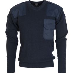 Pulovr BW Commando modrý tm. (navy) 50