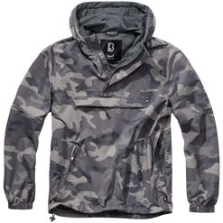 Brandit Bunda Windbreaker Summer grey camo M