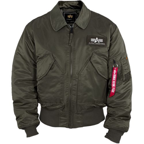 Alpha Industries Bunda  CWU 45 olivová tm. M