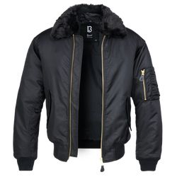 Brandit Bunda MA2 Fur Collar Jacket černá XL