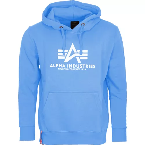 Mikina Basic Hoody mediteranian blue