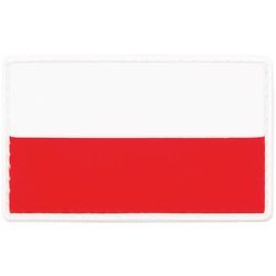 Nášivka gumová 3D: Vlajka Polsko