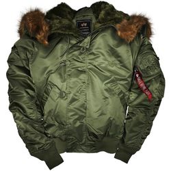 Alpha Industries Bunda  N2B černá M