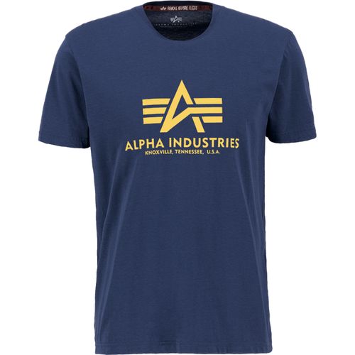 Alpha Industries Tričko  Basic T-Shirt new navy