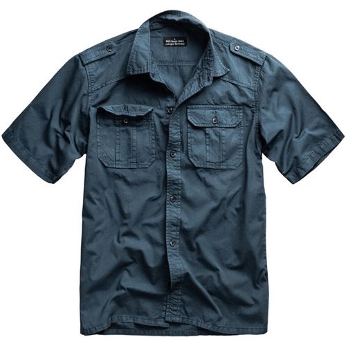 Košile M65 Basic Shirt 1/2 navy XXL