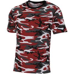 Tričko US T-Shirt Streetstyle redcamo L