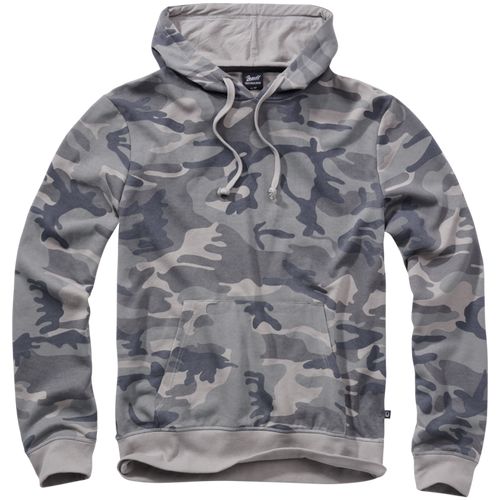 Brandit Mikina Sweathoodie grey camo 4XL