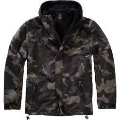 Brandit Bunda Windbreaker Frontzip darkcamo L