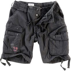 Surplus Kalhoty krátké Airborne Vintage Shorts černé XL