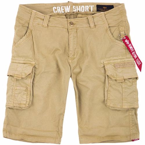 Alpha Industries Kalhoty krátké  Crew Short pískové 33