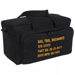 ROTHCO taška GI MECHANICS TOOL plátěná ČERNÁ
