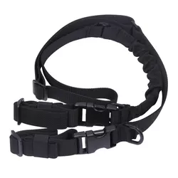 ROTHCO popruh zbraňový TACTICAL jednobodový/dvoubodový ČERNÝ