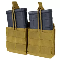 CONDOR OUTDOOR sumka MOLLE na zásobníky 2xM14 otevřená COYOTE BROWN