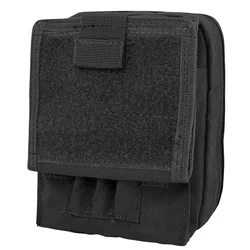 CONDOR OUTDOOR pouzdro MOLLE na mapu ČERNÉ