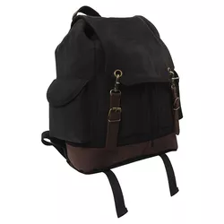 ROTHCO batoh EXPEDITION VINTAGE ČERNÝ