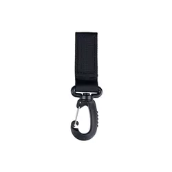 MIL-TEC popruh MODULAR 50mm s plastovou karabinkou ČERNÝ
