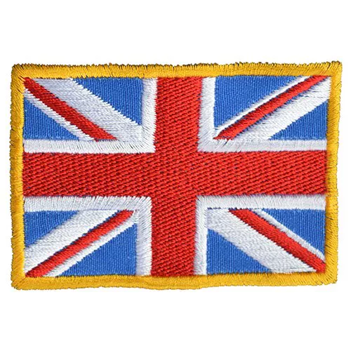 NAVYS nášivka vlajka velká BRITÁNIE- BAREVNÁ