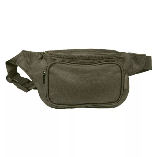 MIL-TEC ledvinka FANNY PACK dvě oddělení ZELENÁ