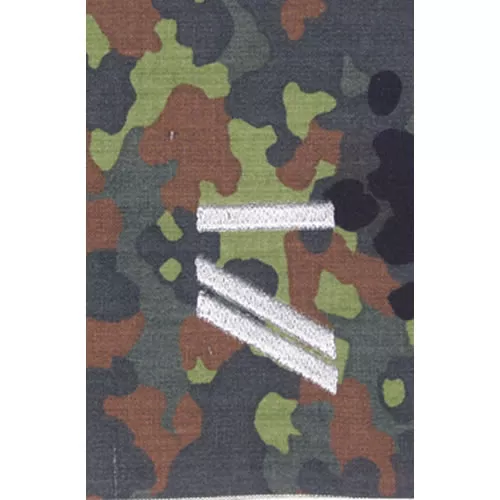 Bundeswehr nárameník BW OBERGEFREITER UA FLECKTARN / stříbrné vyšití