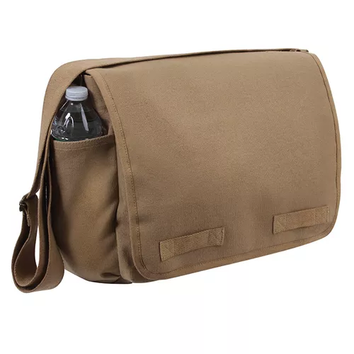 ROTHCO taška VINTAGE přes rameno 38 x 28 x 15 cm COYOTE