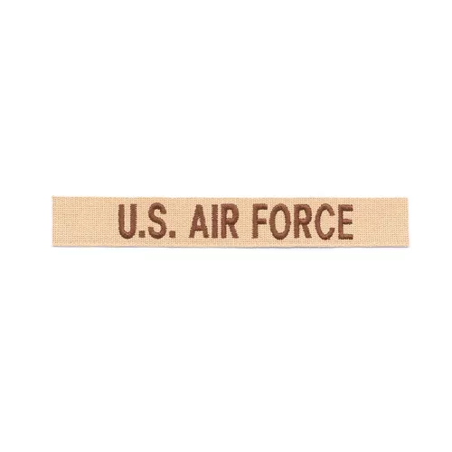 MILITARY RANGE nášivka "U.S. AIRFORCE" DESERT