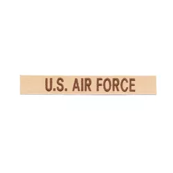 MILITARY RANGE nášivka "U.S. AIRFORCE" DESERT