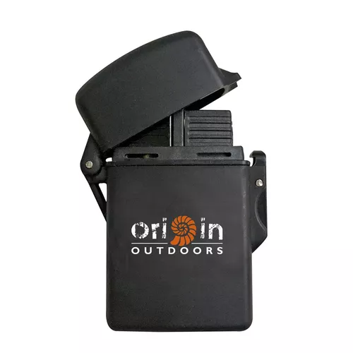 Origin Outdoors zapalovač STORM tryskový vodotěsný ČERNÝ