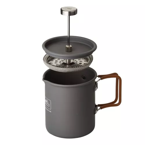 Helikon-Tex konvice CAMP se sítkem FRENCH PRESS 600 ml ŠEDÁ