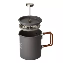 Helikon-Tex konvice CAMP se sítkem FRENCH PRESS 600 ml ŠEDÁ