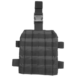 MIL-TEC panel stehenní MOLLE systém ČERNÝ