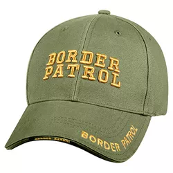 ROTHCO čepice DELUXE BORDER PATROL baseball ZELENÁ