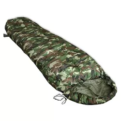 MIL-TEC spacák COMMANDO s obalem WOODLAND