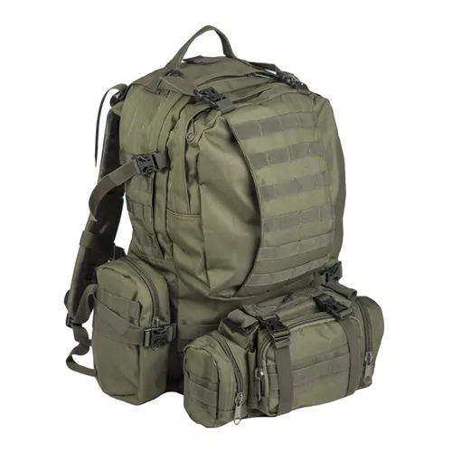 MIL-TEC batoh DEFENSE MODULAR s ledvinou ZELENÝ