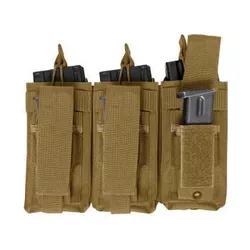 ROTHCO sumka KANGAROO na zásobníky 3xAR/AK+3xM9 COYOTE