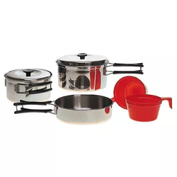 MIL-TEC nádobí jídelní STAINLESS STEEL pro 2 osoby