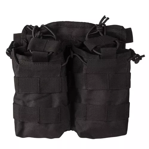 MIL-TEC sumka na zásobník otevřená dvojitá M4/M16 ČERNÁ