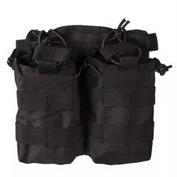 MIL-TEC sumka na zásobník otevřená dvojitá M4/M16 ČERNÁ