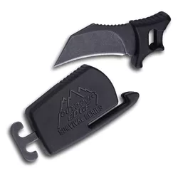 OUTDOOR EDGE přezka PARACLAW s nožem ČERNÁ