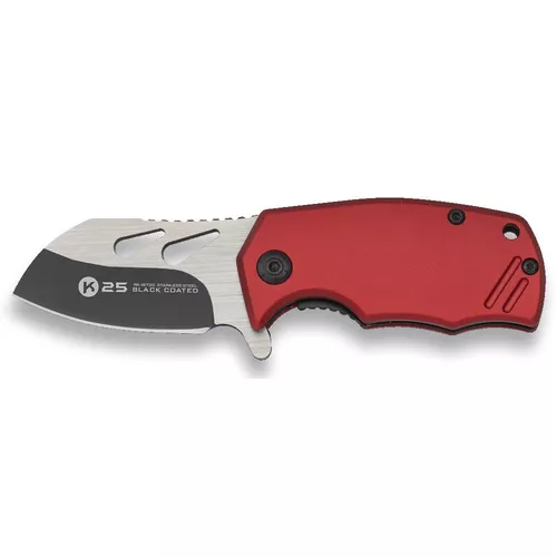K25 nůž zavírací MINI II s klipem ČERVENÝ