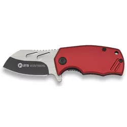 K25 nůž zavírací MINI II s klipem ČERVENÝ