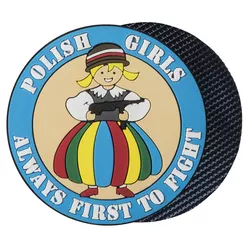 Helikon-Tex nášivka POLISH GIRLS velcro plastová BAREVNÁ