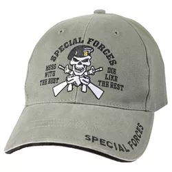 ROTHCO čepice SPECIAL FORCES vintage ZELENÁ