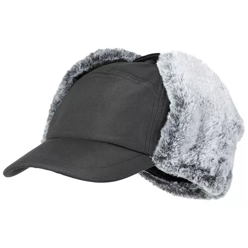 FOX Outdoor čepice s kšiltem TRAPPER zimní ČERNÁ