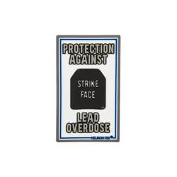 Helikon-Tex nášivka LEAD OVERDOSE velcro plastová