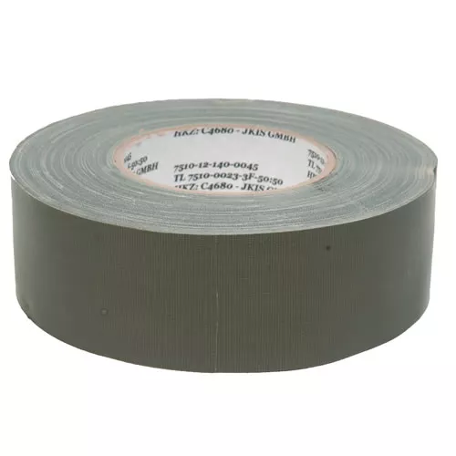 MIL-TEC páska lepící BW TEXTILNÍ 5cm x 50m ZELENÁ