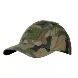 Helikon-Tex čepice baseball suchý zip rip-stop PL WOODLAND
