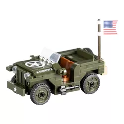 Sluban 70210 Sluban stavebnice US ARMY JEEP