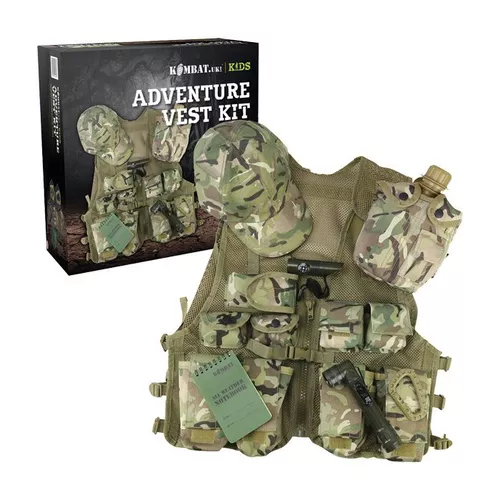 KOMBAT set JUNIOR dětský ADVENTURE VEST KIT BTP